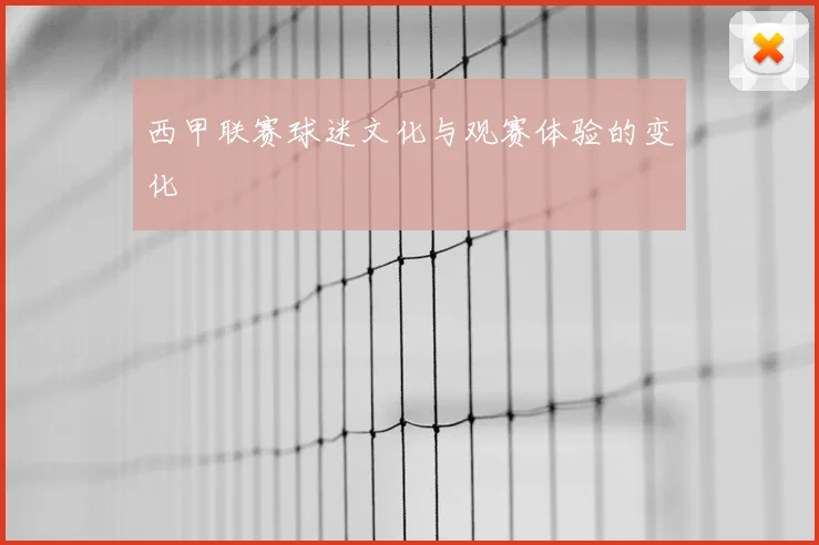 西甲联赛球迷文化与观赛体验的变化