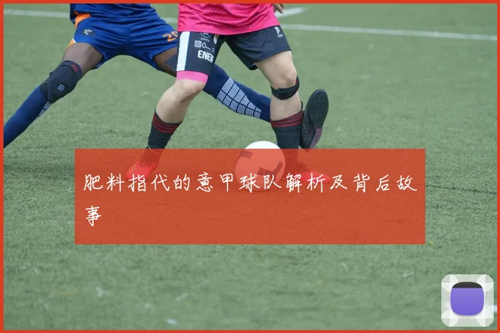 肥料指代的意甲球队解析及背后故事